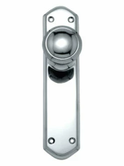 Superior Brass - Fancy Victorian Door Knob On Grandeur Backplate - All Variants