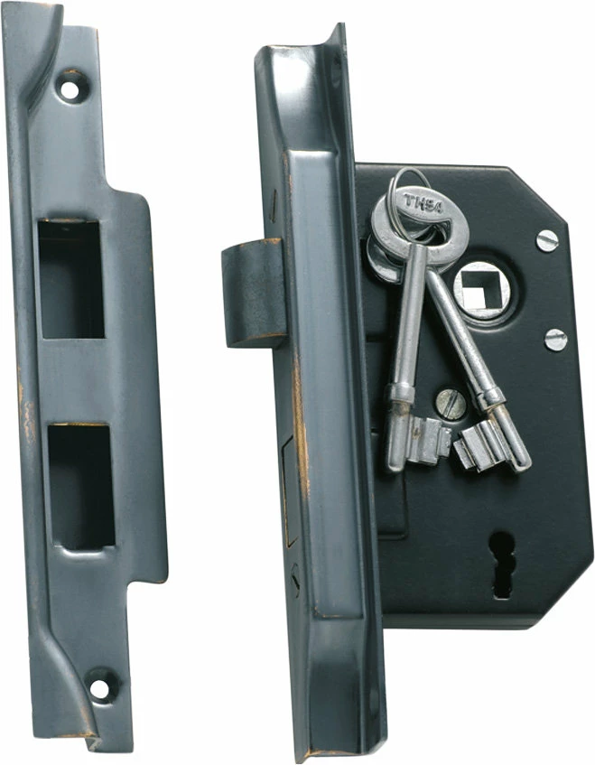 TradCo - Internal Use Mortice Lock - Rebated 3 Lever B44mm - Image 3