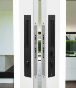 Austyle - Sliding Entry Door MyLOCK Flush Pull Deadbolt & Privacy Kit H295xW40mm