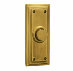 Superior Brass - Door Bell - Stepped Bell Press H85xW38mm