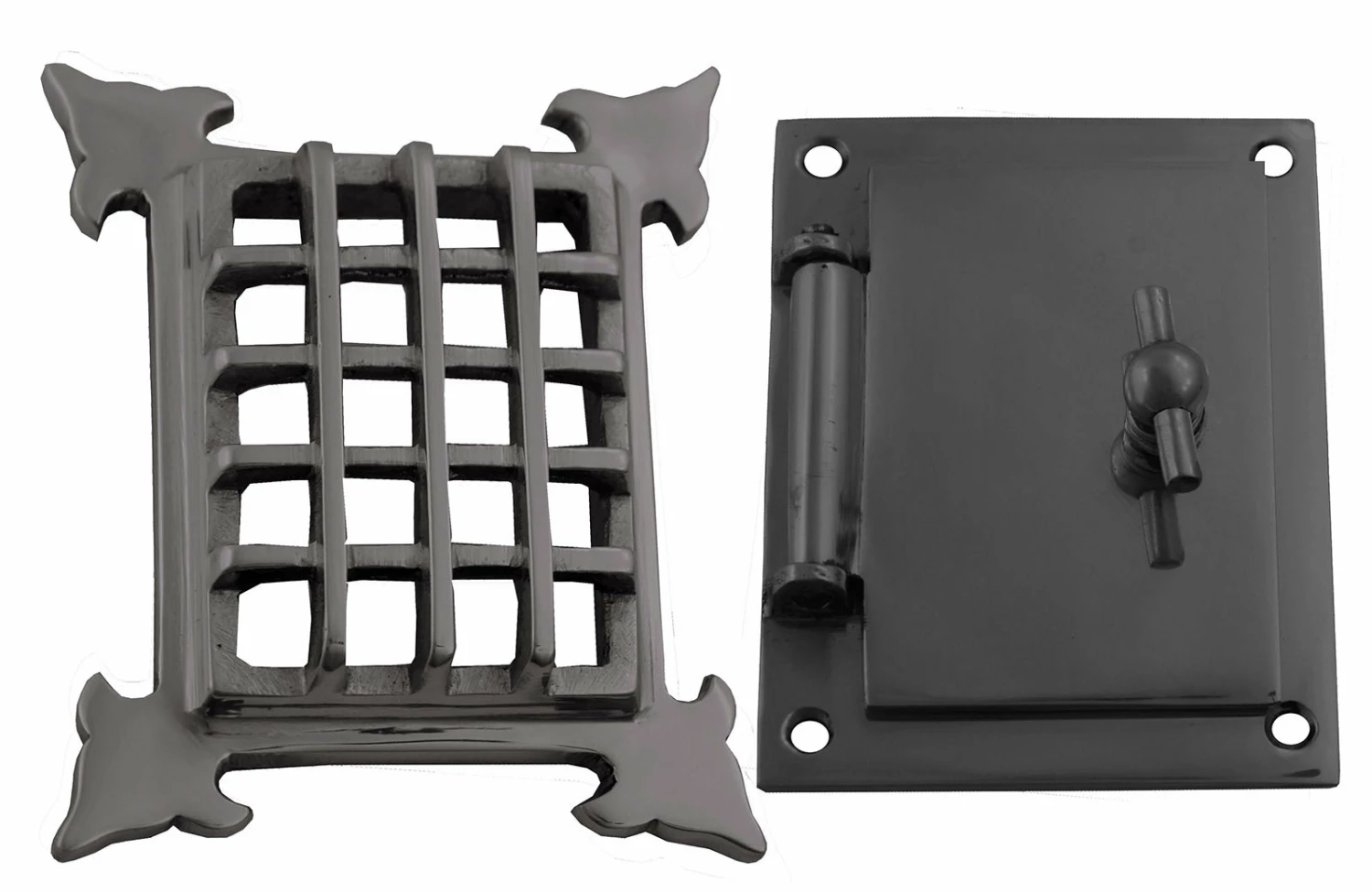 Domino Brass - Door Viewer - 'Peep Grill Hole' H130xW104mm - Image 4