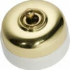 TradCo - Traditional Porcelain Base Period Switch D60mm