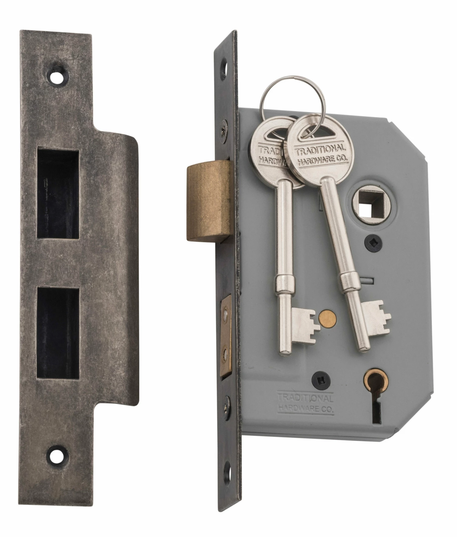 TradCo - External Use Mortice Lock - 5 Lever B46mm - Image 2