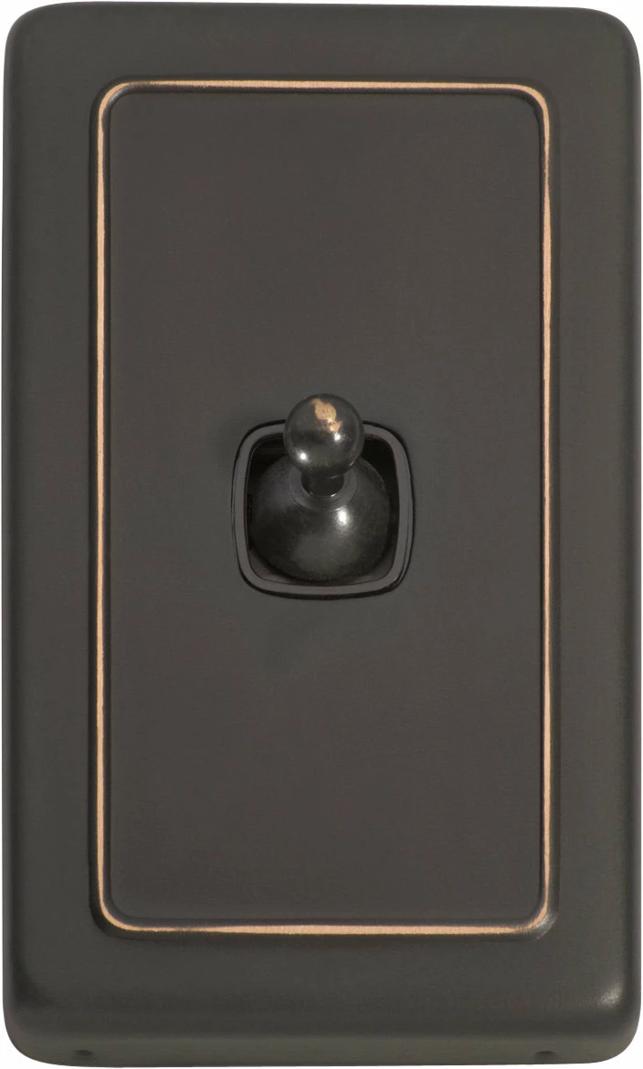 TradCo - 1 Gang Toggle Switch H115xW72mm - Image 2