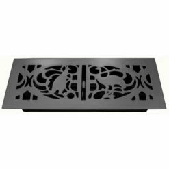 Domino Brass - Vent Duct Cover Only - Coat Of Arms Design 335x137mm