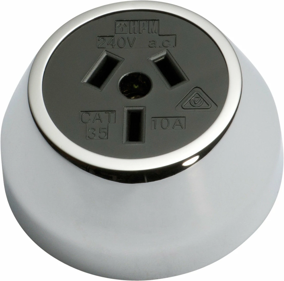 TradCo - Federation Period Powerpoint Socket D60mm - Image 8