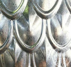 Pressed Aluminium Sheets - Fishscale Galvanised