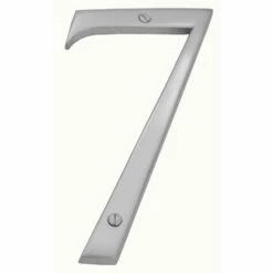 Domino Brass - Numerals - Number 7 - Design 900 (6 Sizes)