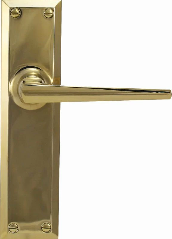 Superior Brass - Contemporary Elegance Door Lever On Backplate - All Variants