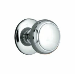 Superior Brass - Classic Retro Door Knob On Round Rose - All Variants