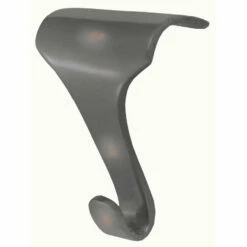 Domino Brass - Picture Rail Hook - 992 Plain Design