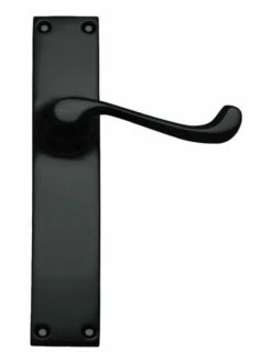 Superior Brass - Geraldton Door Lever On 200mm Narrow Backplate - All Variants