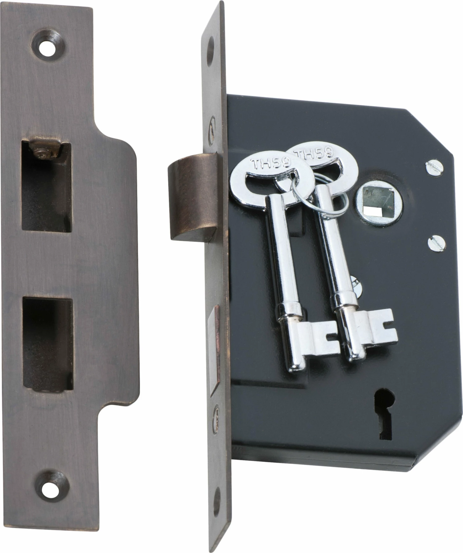 TradCo - Internal Use Mortice Lock - 3 Lever B44mm - Image 2