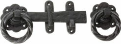 TradCo - Iron Gate Accessories - Gate Latch Set - Matt Black