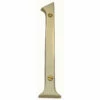 Domino Brass - Numerals - Number 1 - Design 900 (6 Sizes)