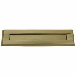 Domino Brass - Letter Plates - 420 Slimline Design 255x60mm