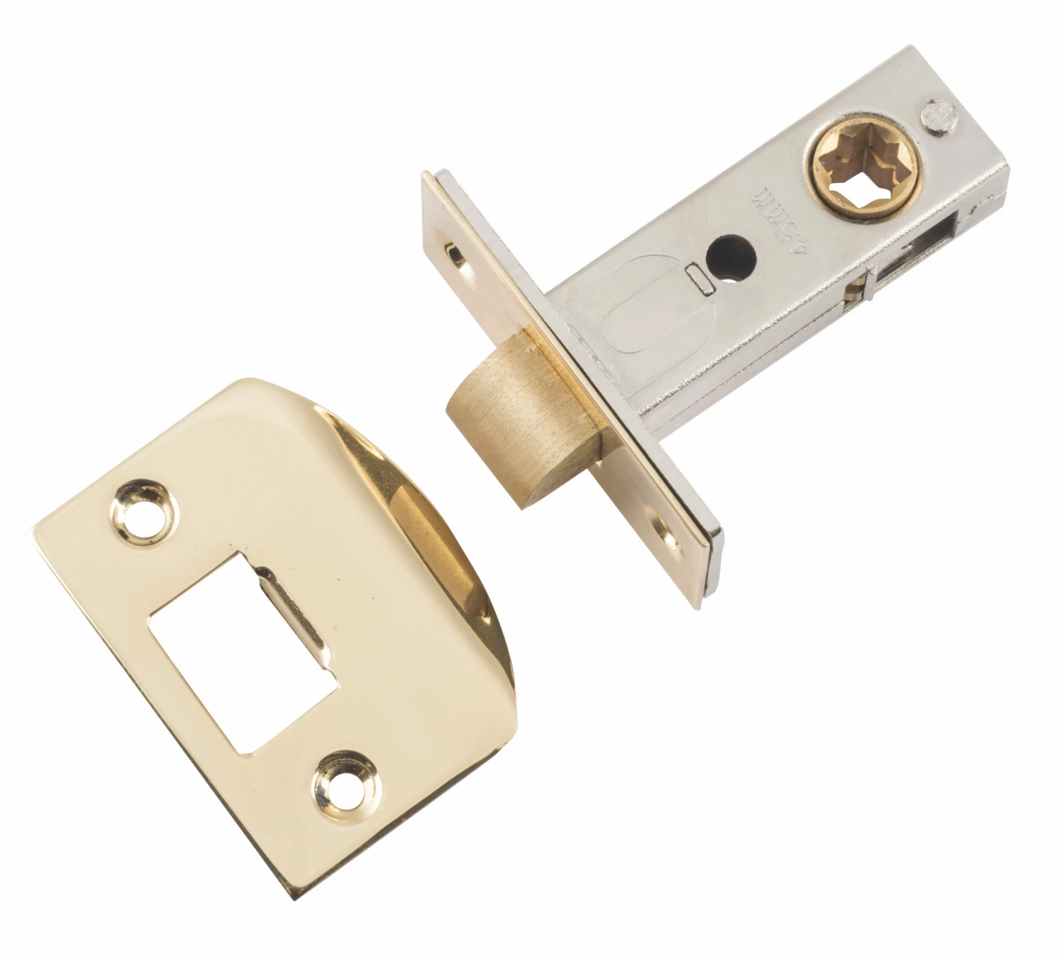 TradCo - Double Sprung Split Cam Tube Latch B45mm - 'D' Striker - Image 5