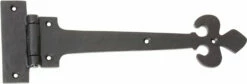 TradCo - Iron Gate Accessories - Gate Hinge - Matt Black L300xH100mm