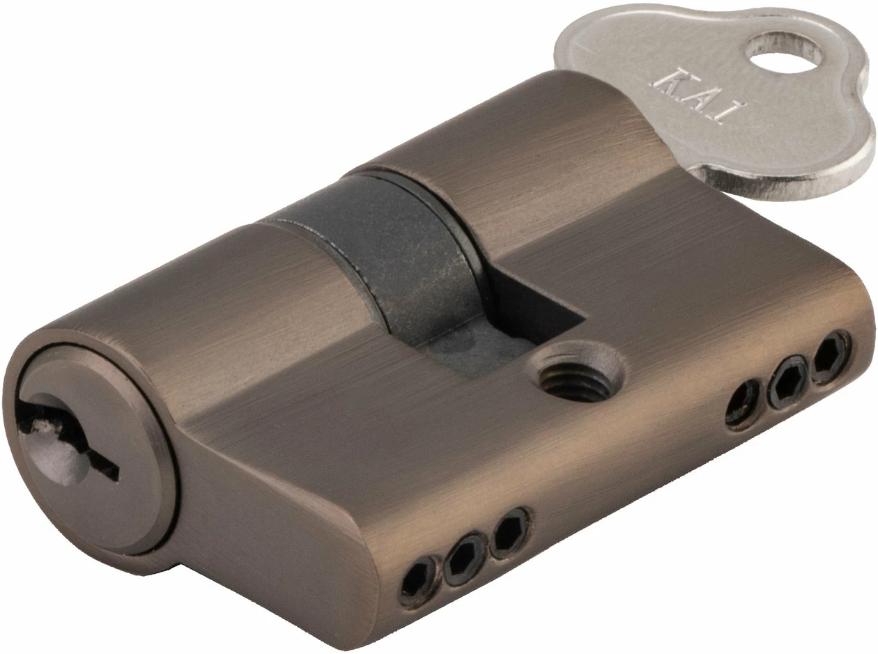 TradCo - Euro Cylinder - 3 Pin Key/Key L45mm - Image 3