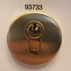 Austyle - Euro Escutcheons - Round Satin Brass D52mm