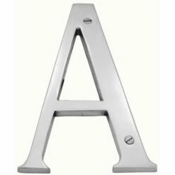 Domino Brass - Alphabet - Letter A - Design 932 (5 Sizes)