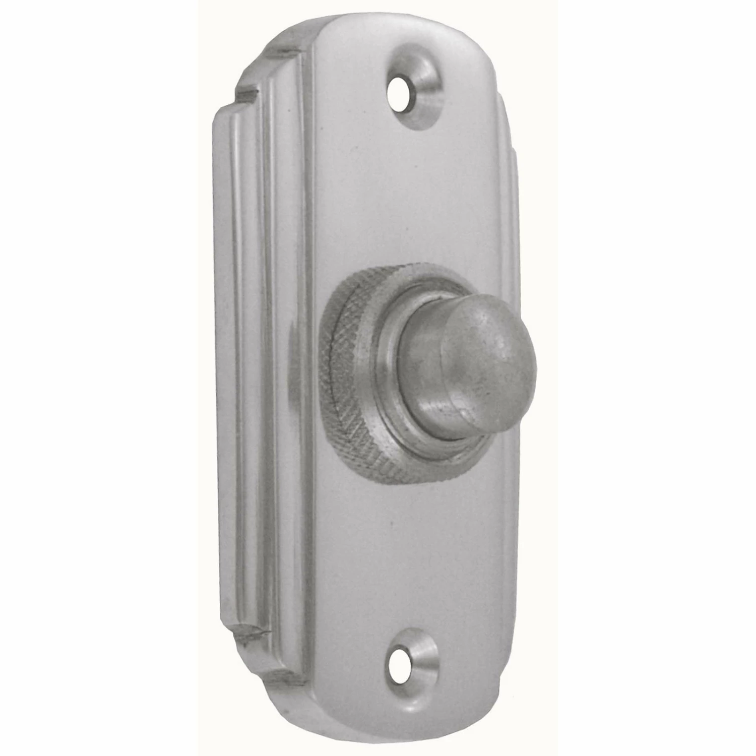 Domino Brass - Door Bell - Art Deco Classic Bell Press H65xW35mm - Image 5