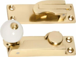 TradCo - Sash Window Fastener - Porcelain Ball