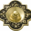 TradCo - Door Bell - Ornate Bell Press H90xW90mm