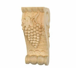 Marina Isles - Timber Decorative Corbel (Grapes) H230xW90xD90mm