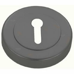 Domino Brass - Escutcheon - Skeleton Key Concealed Round D53mm