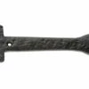 TradCo - Iron Gate Accessories - Gate Hinge - Matt Black L235xH120mm