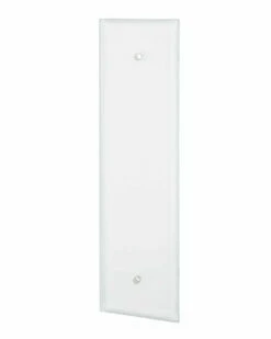 Northcote Porcelain - Clear Glass Push Plate