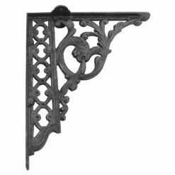 Domino Brass - Iron Shelf Bracket - 143 Design 336x275mm