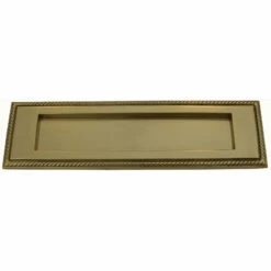Domino Brass - Letter Plates - Georgian (3 Sizes)