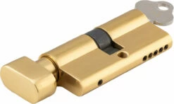 TradCo - Euro Cylinder - 5 Pin Key/Thumb L65mm