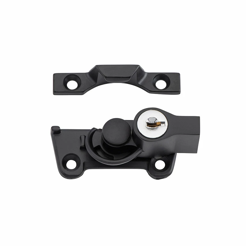 TradCo - Sash Window Fastener - Key Operated Wide Base Locking - Image 4
