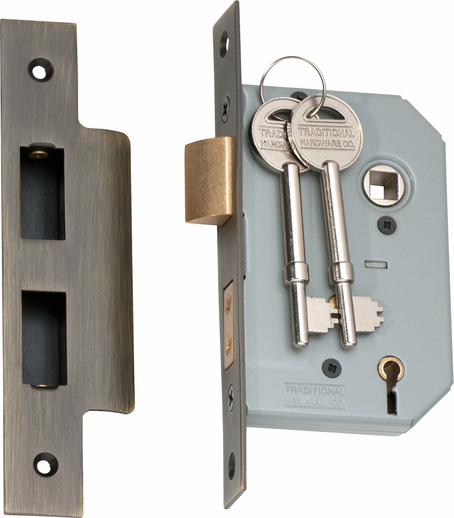 TradCo - External Use Mortice Lock - 5 Lever B46mm - Image 3