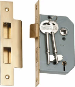 TradCo - External Use Mortice Lock - 5 Lever B46mm