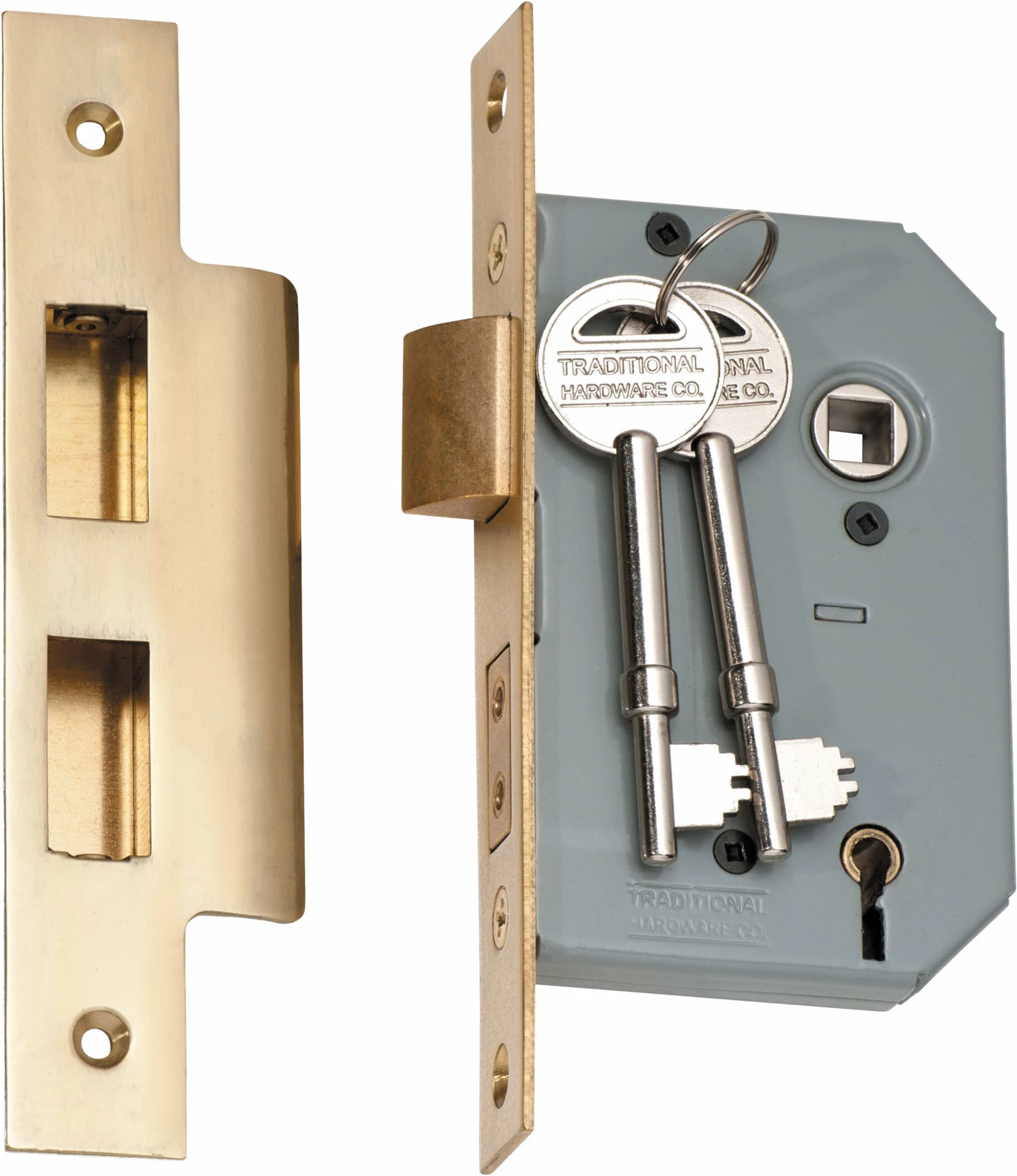 TradCo - External Use Mortice Lock - 5 Lever B46mm
