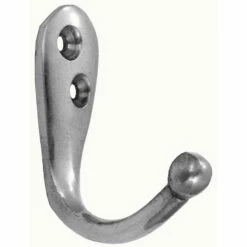 Domino Brass - Picture Hook - 581 Design (2 Sizes)