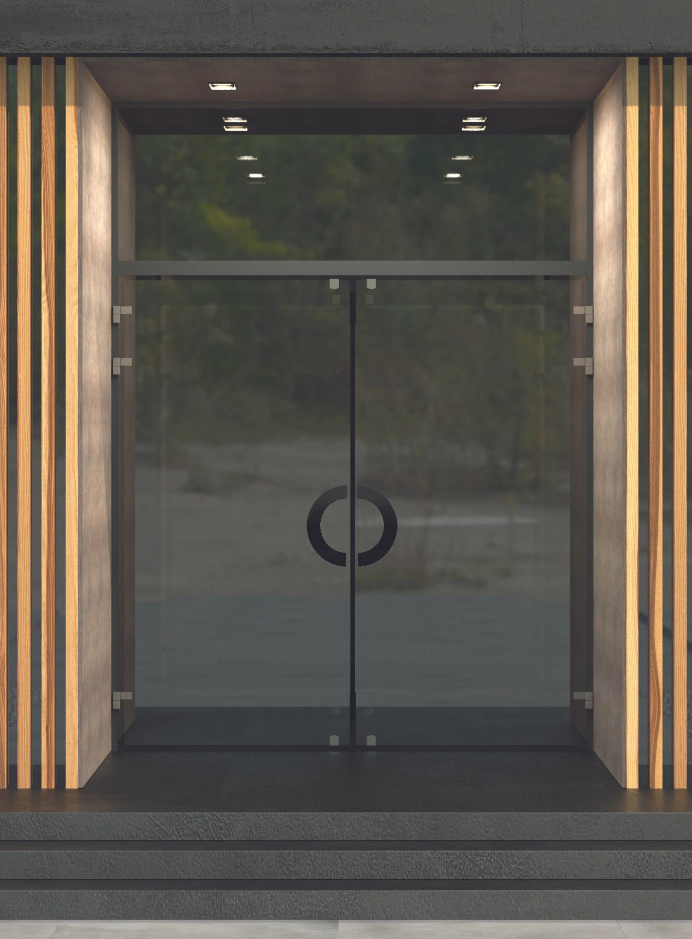 Austyle - Half Circle 'C' Design Entrance Pull Handle L300mm (Pair) - Image 6