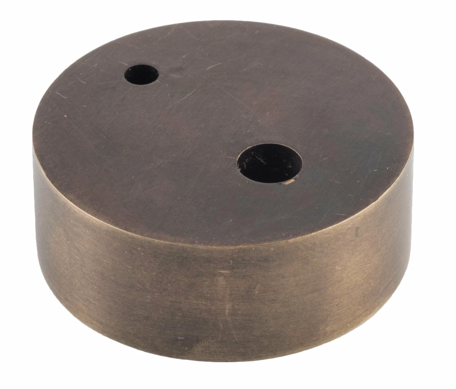 TradCo - Oval Floor Mount Door Stop Spacer H15xD40mm - Image 2