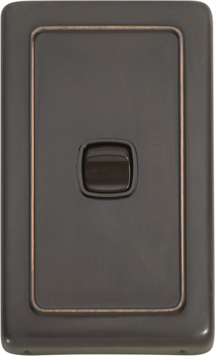 TradCo - 1 Gang Rocker Switch H115xW72mm