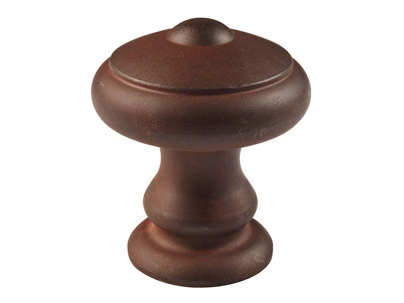 Galbusera - Centre Door Knob - Rustic Iron D70mm