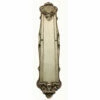 Domino Brass - 6170 Large Ornate Push Plate - 440x87mm