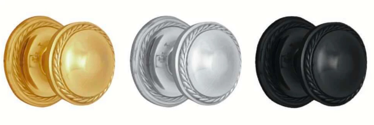 Superior Brass - Centre Door Knob - Georgian D65mm - Image 2