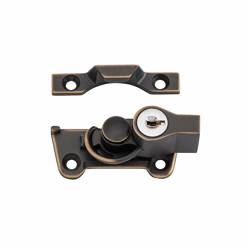TradCo - Sash Window Fastener - Key Operated Wide Base Locking - Image 2