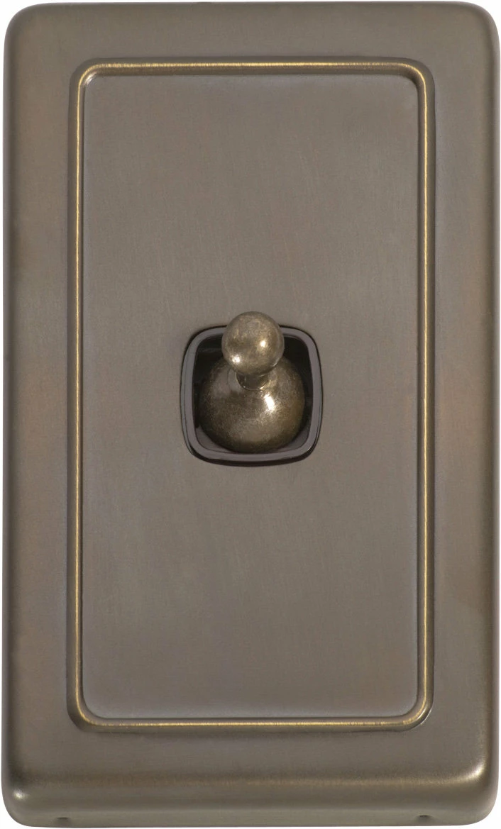 TradCo - 1 Gang Toggle Switch H115xW72mm