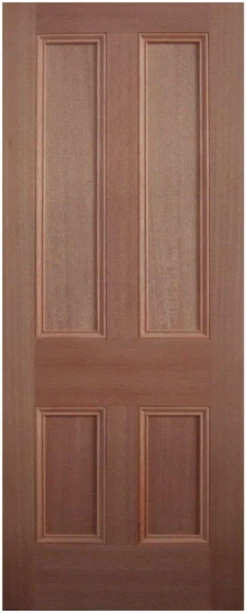 Solid Interior Door - Victorian 4 Panel Design SP-4VP1